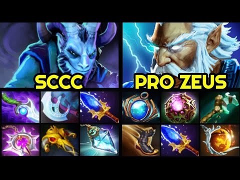 SCCC Riki Try Hard Intense Game vs Full Slotted Zeus 7.27 Dota 2