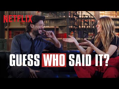 Can You Guess The Quote? Ft. The Professor & Lisbon | Money Heist | Netflix India