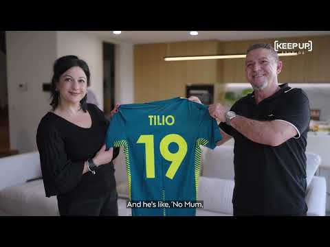The Tilio family at the Grand Final | KEEPUP Studios