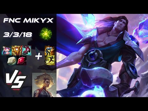 Fnatic Mikyx SUPPORT Taric vs Rell - EU Challenger Patch 25.S2.1