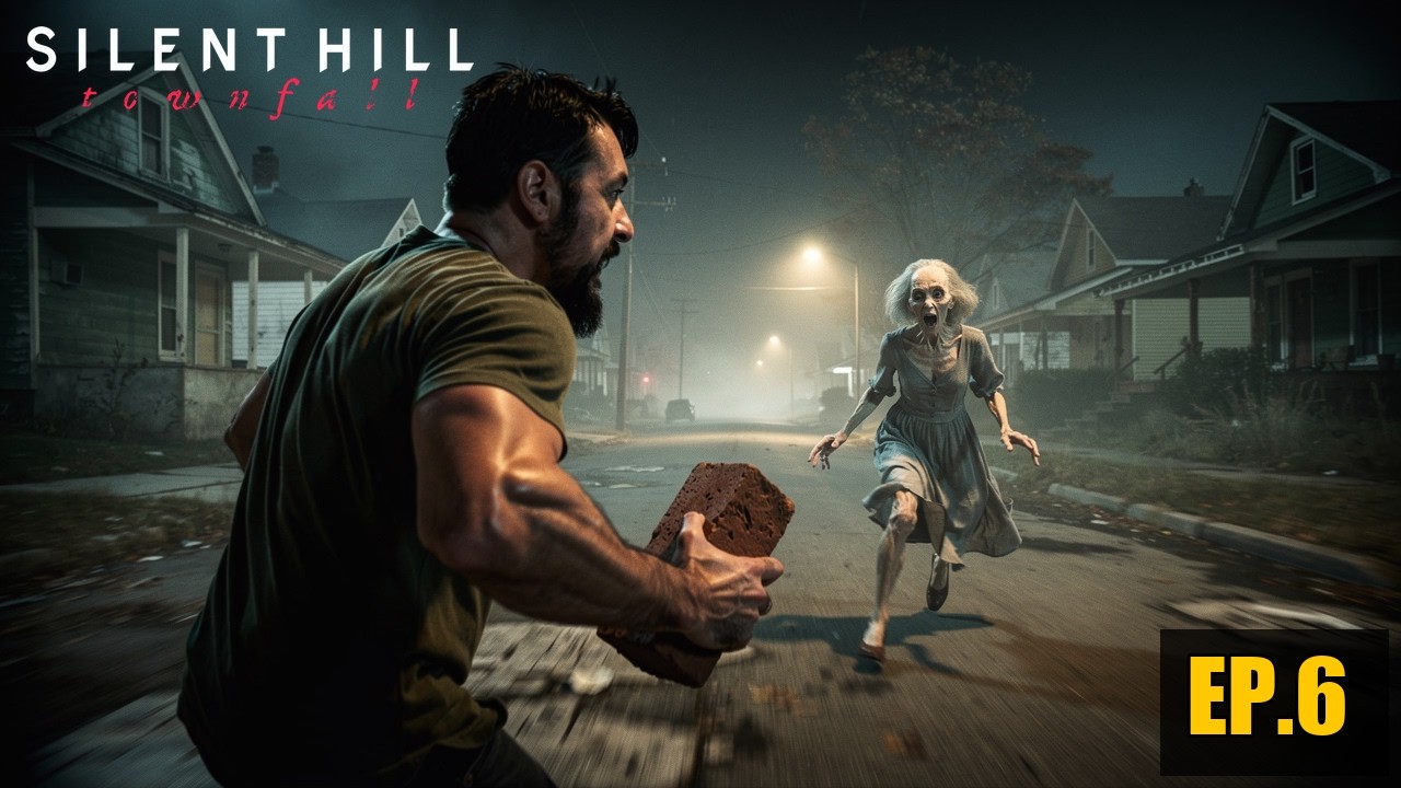 SILENT HILL: TOWNFALL EP.6 "Una viejita zombie me da caza"