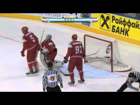 Jake Gardiner Goal - IIHF World Championships - USA vs. Belarus - 05/09/2014