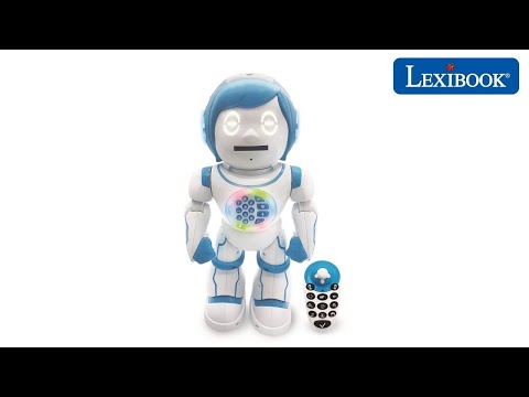 ROB90 - POWERMAN® KID,my smart bilingual English Spanish Educational & Programmable Robot-TV ad