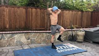 Prisoner High Knee March exercise video thumbnail
