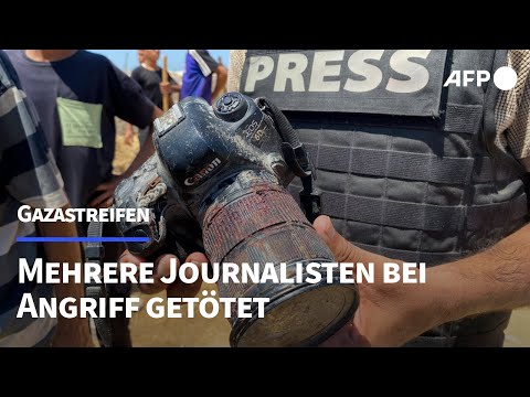 Israel tötet erneut mehrere Journalisten im Gazastreifen | AFP
