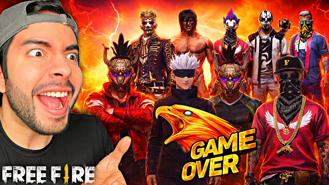 RECLUTANDO GALLITOS PARA el CLAN GAME OVER y SUBIENDO DE RANGO! #freefire #antronixxg #garena