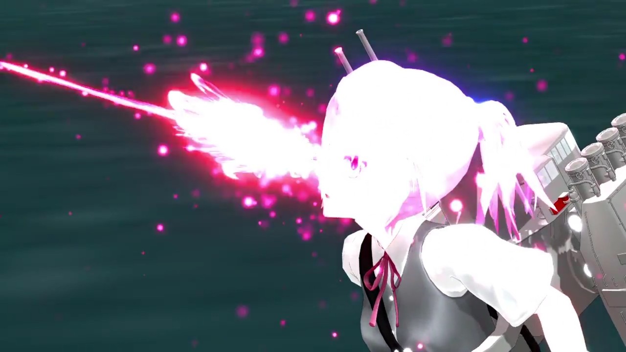 【MMD艦これ】不知火　戦艦クラスの眼光の少女