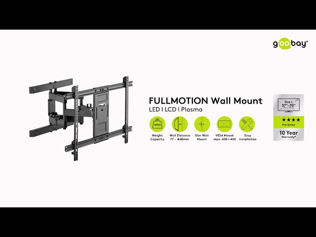 Video teaser for TV Wall Mount Pro FULLMOTION (L)