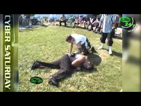 S.A.W. 24/7  Cyber Saturday  "Iron Man" Abe Jones vs. Master Mayhem