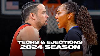 NBA Technicals & Ejections Moments of 2024 Season 😳