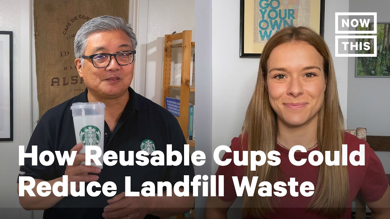 Starbucks Pledges to Cut Their Landfill Waste in Half By 2030 | One Small Step