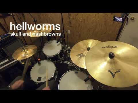 Hellworms - Skull and Hashbrowns (Drum Cover)