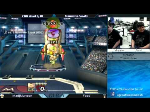 CMU Weekly 18 Winners Finals - Dirtboy (Olimar/Marth) vs. Food (Ike/Marth)