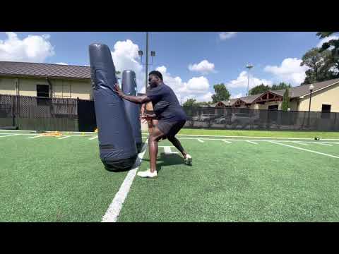 Linebacker Movement Efficiency | Strike Point Accuracy in Coverage.         Technique: Man/Catch-Man