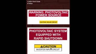 PV Labels