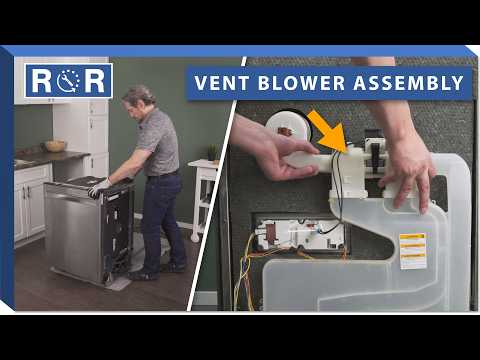 Dishwasher Vent Blower Assembly Replacement