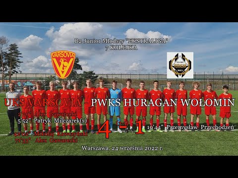 24 IX 2022 r.   UKS VARSOVIA - PWKS HURAGAN WOŁOMIN