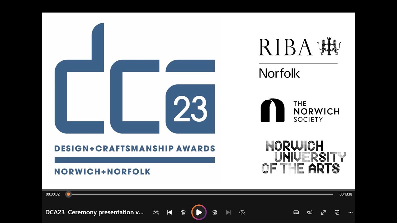 Design and Craftsmanship Awards 2023 - Ceremony presentation video