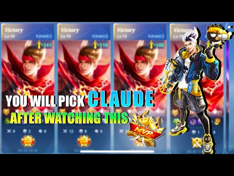 Meltdown the Enemies! Claude Perfect Gameplay | Mobile Legends