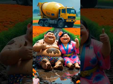 🧡Evolution of Baby : kekda Attack on Sumo wrestler with Family #cat#cute#love#shorts bi04