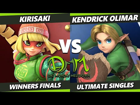 DAT MM 350 WINNERS FINALS - Kirisaki (Min Min) Vs Kendrick Olimar (Young Link) Smash Ultimate - SSBU