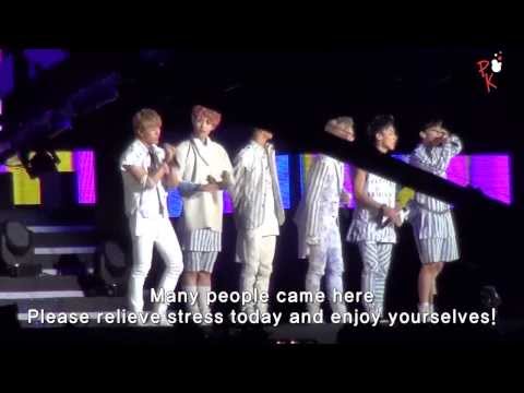 FANCAM 130914 B A P @ 2013 Incheon Airport Sky Festival