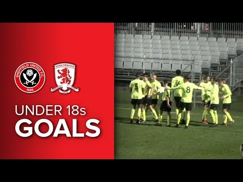 Boro 0-1 Blades U18s - goal