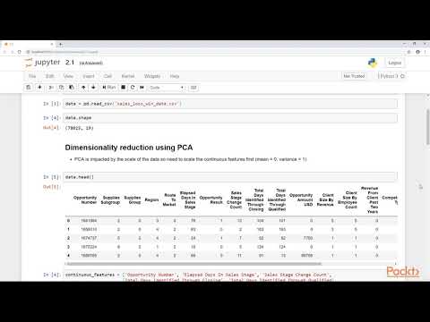 scikit learn Recipes Principal Components Analysis | packtpub com