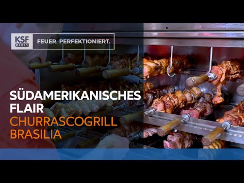 Südamerikanisches Rodizio mit dem KSF Churrascogrill Brasilia