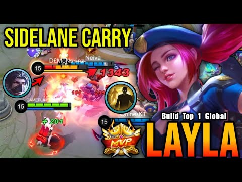 🔴We Can Do It! Layla Late Game Monster! - Top 1 Global Layla