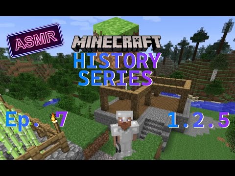 ✨Minecraft History Series 📖 | Version 1.2.5 – ASMR No Commentary🎧 | Episode 7
