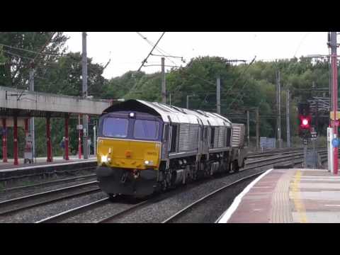 DRS 66423/66432/66433 on 6k73 flasks, 13th - 14th July 2016