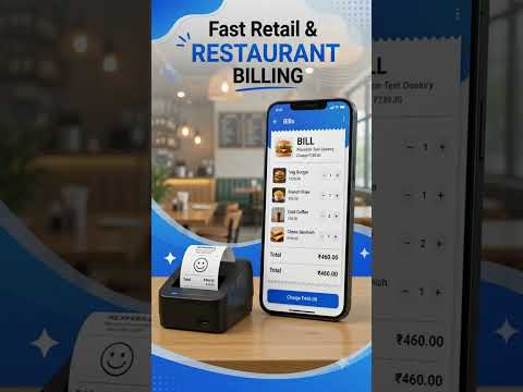 Custom Bill Print, POS Billing