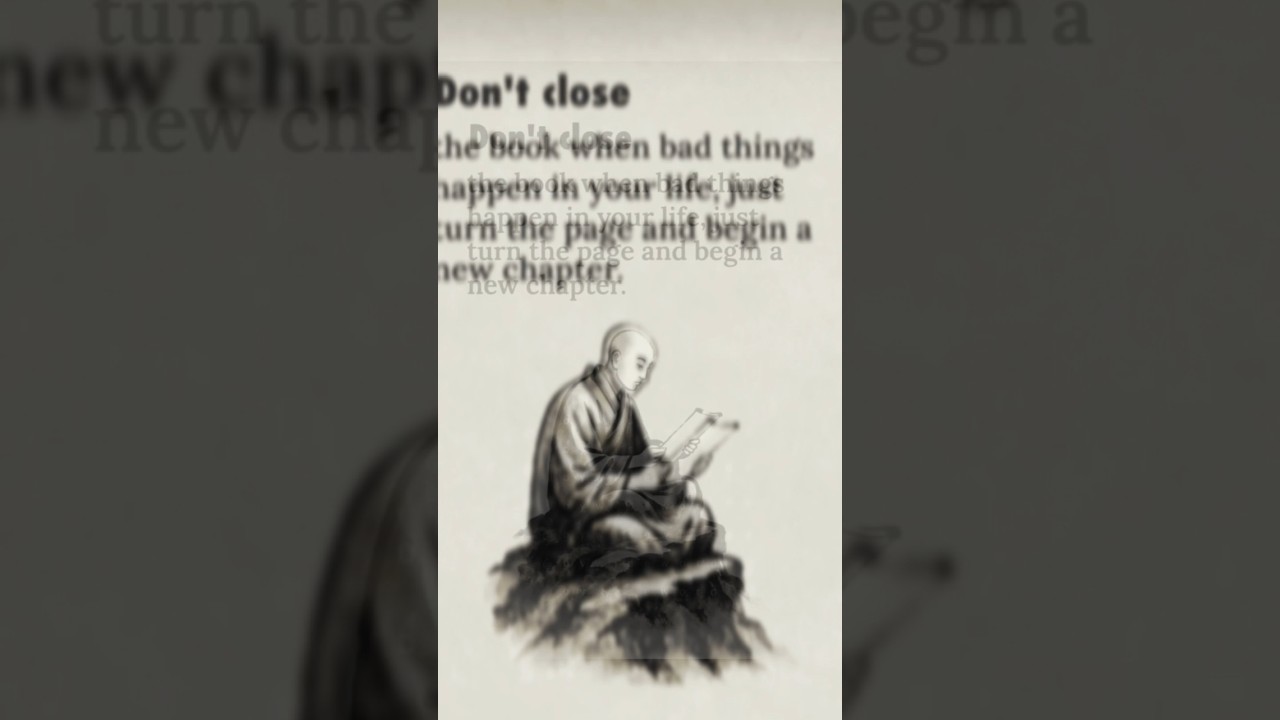 Don’t Close the Book on Life | Turn the Page and Begin a New Chapter | Motivational Quote#usa#shorts