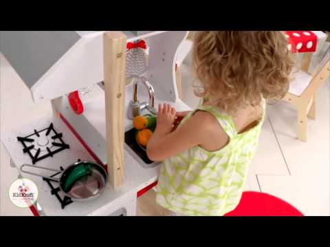 Детская кухня KidKraft Modern Island Kitchen (53330)