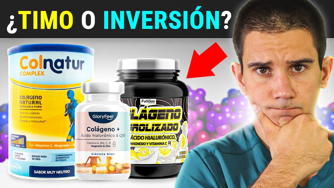 COLÁGENO: REVELADO para qué SÍ FUNCIONA y para qué NO