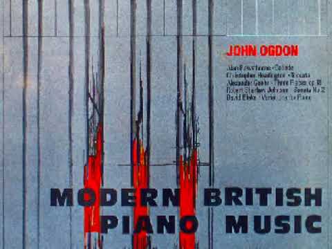 Alexander Goehr: Three Pieces Op.18 (John Ogdon)