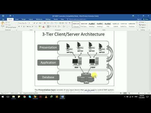 01:  Flow of an SAP ABAP Program