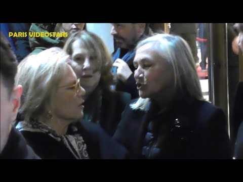 Nathalie Baye et Sylvie Vartan à Paris pour le 90eme anniversaire du Grand Rex le 8 decembre 2022