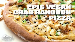 Epic Vegan Crab Rangoon Pizza