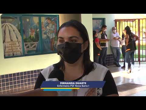 Alunos e professores do CMEI Maurenice Santos Cordeiro participam de caminhada de combate a dengue