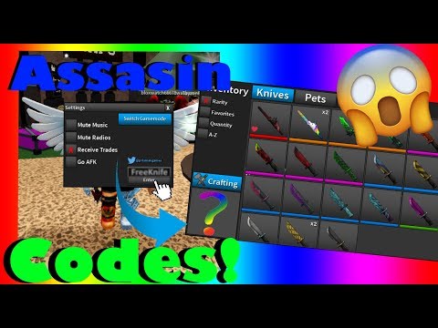 How to get codes on roblox assassin