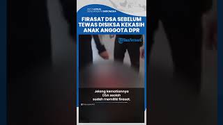 Download lagu Firasat DSA sebelum Tewas Dianiaya Kekasih Anak Anggota DPR di Tempat Karaoke di Surabaya mp3 Download lagu Firasat DSA sebelum Tewas Dianiaya Kekasih Anak Anggota DPR di Tempat Karaoke di Surabaya mp3