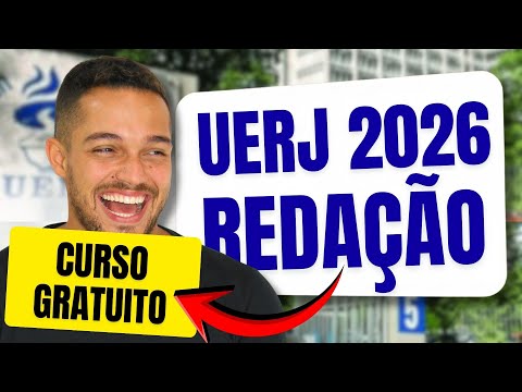 Como é a Redação UERJ | Aula 01 | Curso Gratuito