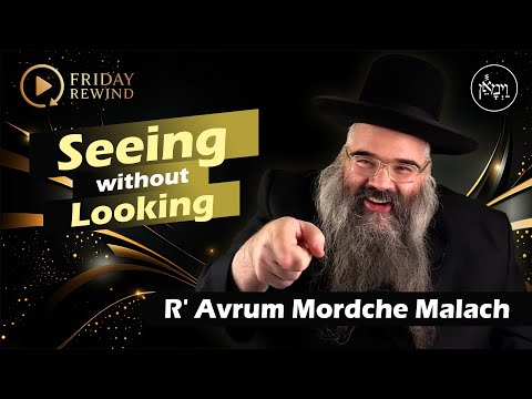 Seeing Without Looking | Rabbi Avrum Mordche Malach