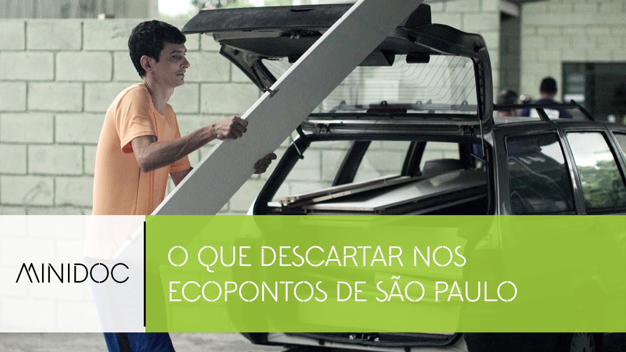 O QUE DESCARTAR NOS ECOPONTOS DE SP