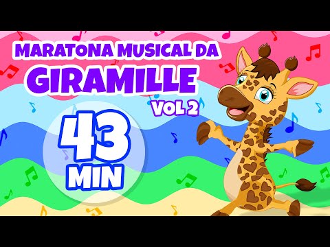 Maratona Músical da Giramille Vol.2 - Giramille 43 min | Desenho Animado Musical
