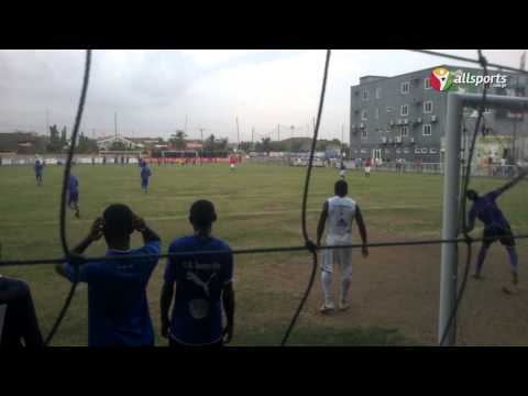 John mensah trains at lizzy complex