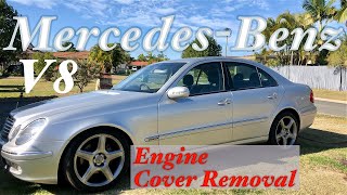 Mercedes Engine Cover Removal V8