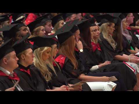 UCLan Graduation Ceremony: Monday 16 July 2018 – Afternoon